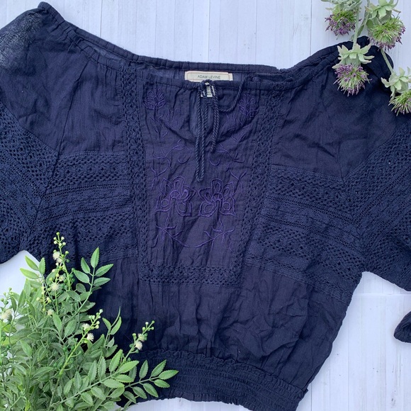 Boho Crochet Blouse - Picture 2 of 6